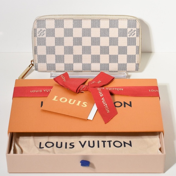 Louis Vuitton Damier Azure Zippy wallet with Box and Dust Bag - Picture 2 of 14